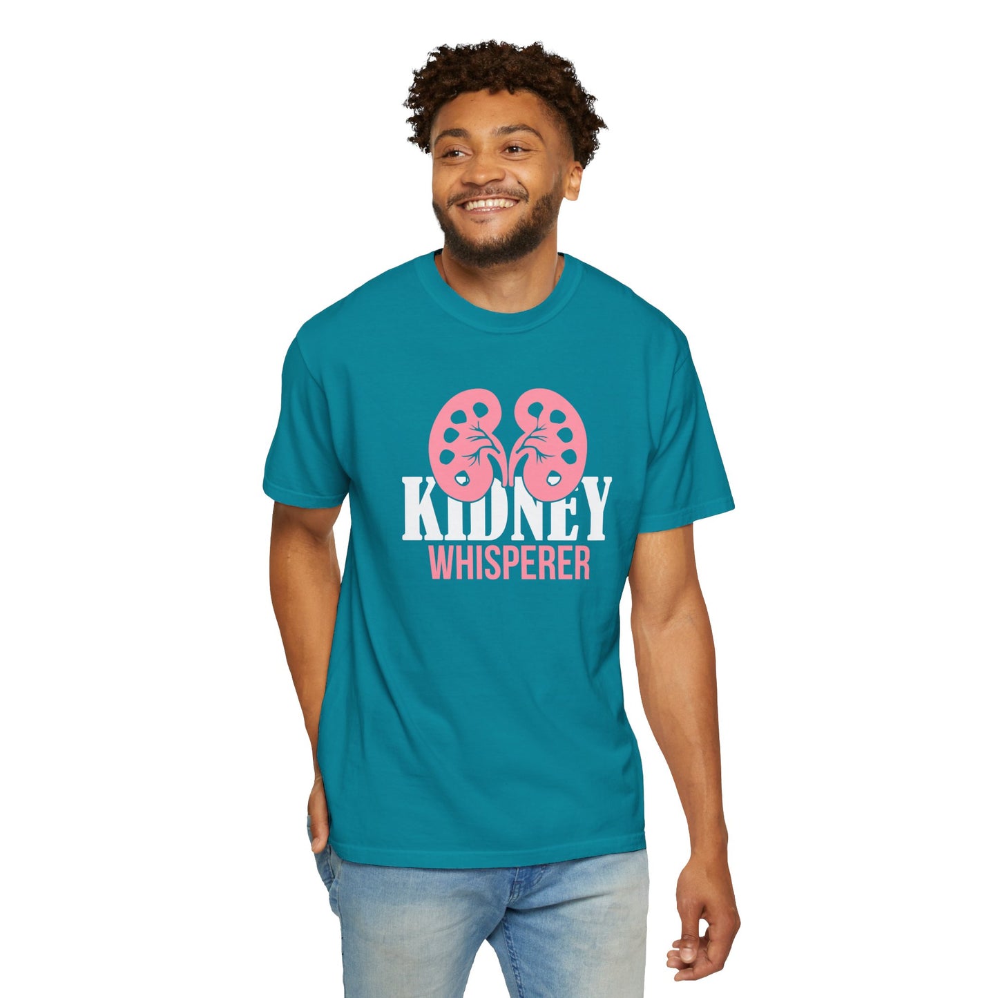 Kidney Whisperer Graphic Unisex Garment-Dyed T-shirt