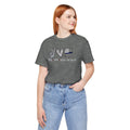 Peace Love Back The Blue in Alaska, Graphic Unisex Short Sleeve Tee