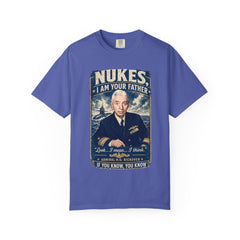 Nukes I Am Your Father Vintage United States Navy Nuclear Power Submarine Graphic T-Shirt