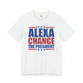 Alexa Change The President Shirt, Funny Political T-Shirt,Patriot Shirt,Anti Democrat Shirt,Republican Shirt,Conservative Shirt,4th of July