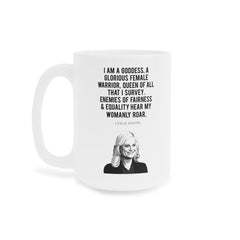 Leslie Knope Quote - Ceramic Mug (11oz\15oz\20oz) | Parks and Recreation, TV Series, Fan Gift, Pop Culture Humor, Gift For Him, Gift For Her