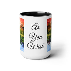 Westley and Buttercup - AS YOU WISH, 15 oz. mug