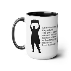Say Anything Movie Mug, All my instincts, they return, 80s Movie Gift, Lloyd Dobler, Unique Fan Gift, Romantic Comedy, Boom Box Song, RomCom