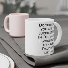 Mum humor mug, funny mum gift, gift from daughter, unique mum gift, coffee lover, humorous mug, Mothers Day gift, gift for mum, Birthday mug