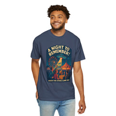 A Night to Remember! Vintage Style Unisex T-Shirt, Retro Graphic Tee, Fun Carnival Shirt, Summer Festival Top, Unique Gift