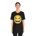 Emoji Whos Laughing - Graphic Unisex Jersey Short Sleeve Tee