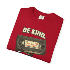Be Kind Rewind Cassette T-Shirt — Retro 80s Vintage Tape Tee