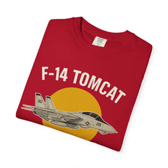 F-14 Tomcat T-Shirt — "Because 2nd Place Is For MiGs" Military Pilot Tee
