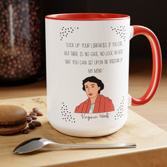 Virginia Woolf Quote Mug