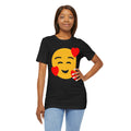 Emoji With Hearts Of Love - Graphic Unisex Jersey Short Sleeve Tee