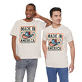 Made In America Cowboy Hat Graphic, Unisex Jersey Short Sleeve Tee