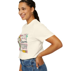 Floral Teacher T-Shirt - Comfort Colors Soft