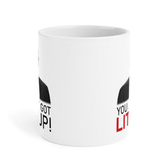 Litt Up Mug, You Just Got Litt Up, Louis Litt, Harvey Specter, Suits Inspired Mug, Funny Coffee Mug, Novelty Gift, Suits TV Show Inspired