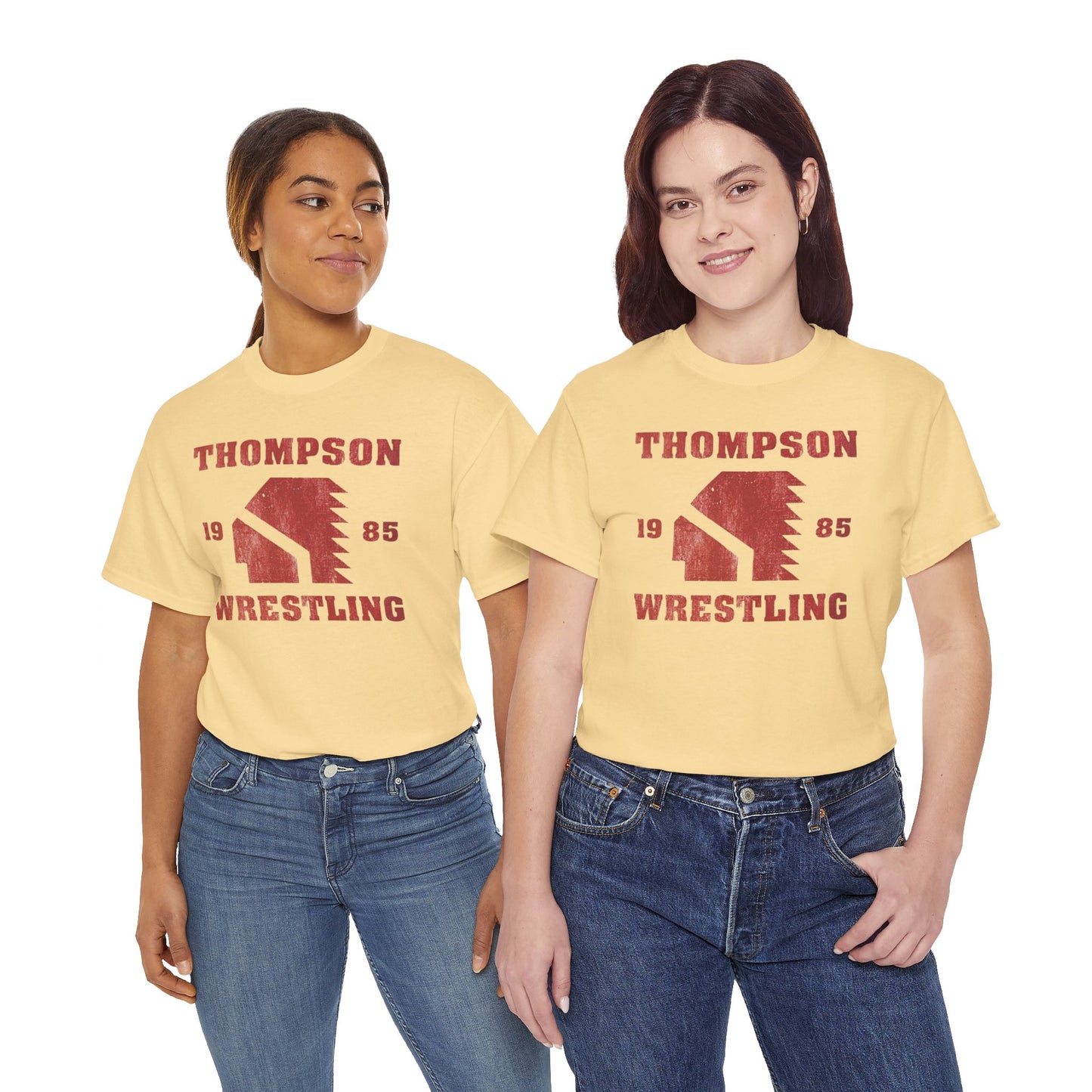 THOMPSON WRESTLING 1985, Unisex Heavy Cotton Tee