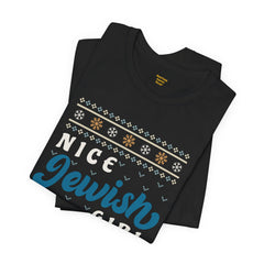 NICE JEWISH GIRL - Unisex Jersey Short Sleeve Tee