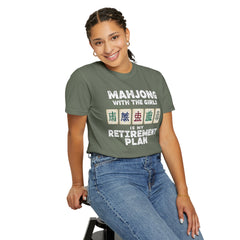 Mahjong Retirement Plan Unisex T-Shirt - Fun Gift for Friends