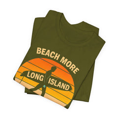 Ditch Plains Beach Vibes Unisex Tee - Surf's Up Long Island | Summer Shirt