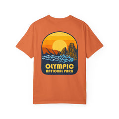Olympic National Park Unisex T-Shirt, Vintage Graphic Tee, Nature Lover Gift, Travel Souvenir, Outdoor Adventure Apparel, Unisex Casual Wear