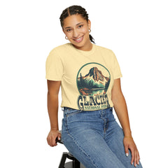 Glacier National Park Graphic, Comfort Colors Soft Relaxed Fit Unisex Garment-Dyed T-shirt
