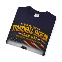 USS Stonewall Jackson SSBN-634 Submarine T-Shirt — Forty One For Freedom Military Tee