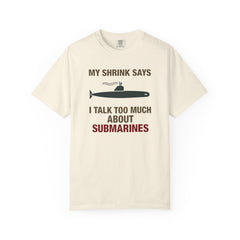 Submarine Humor T-Shirt - Funny Unisex Tee for Nautical Lovers, Gift for Submarine Enthusiasts, Casual Wear, Maritime Joke Shirt