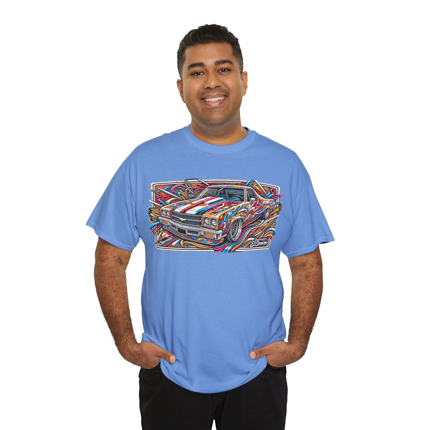 Graffiti Mania Chevrolet El Camino Graphic - Unisex Heavy Cotton Tee