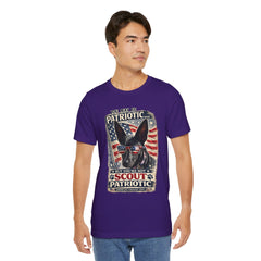 Personalized with your Dogs name and image Patriotic Dog T-Shirt