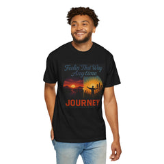 Journey T-Shirt - 'Feelin' That Way Anytime' Graphic Tee for Music Lovers