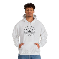 The Hideout Adventure Hoodie – Lake Ariel, PA Mountain Graphic Hooded Sweatshirt