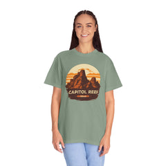 Capitol Reef National Park Graphic, Comfort Colors Soft Relaxed Fit Unisex Garment-Dyed T-shirt