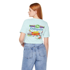 Personalized Name Kindergarten Teacher T-Shirt —  Kindergarten and Beyond Graphic Tee