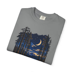 Moonlit Forest T-Shirt – Nature Lover Camping Shirt