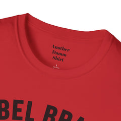 Rebel Brand Motorcycle Race Team Unisex Softstyle T-Shirt