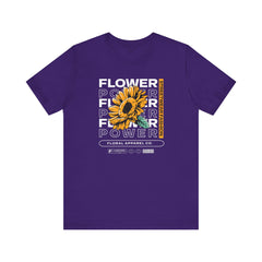 Flower Power Tee - Unisex Jersey Short Sleeve Tee