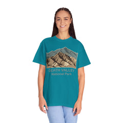 Death Valley National Park Graphic, Comfort Colors Soft Relaxed Fit Unisex Garment-Dyed T-shirt