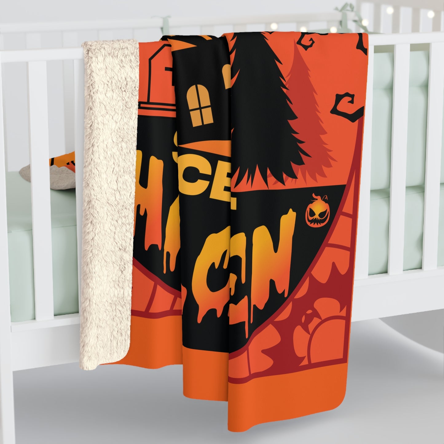 I Have Been Ready For Halloween Since Last Halloween - Graphic Sherpa Fleece Blanket