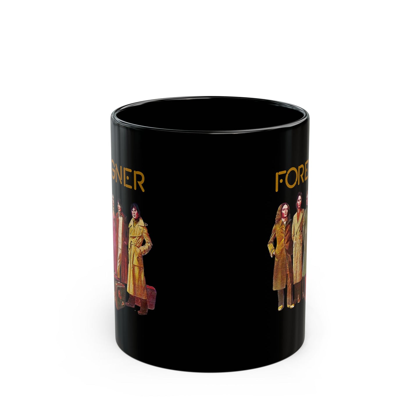 Foreigner Graphic - Black Mug (11oz, 15oz)