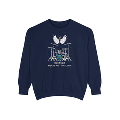 RUSH Neil Peart Unisex Garment-Dyed Sweatshirt
