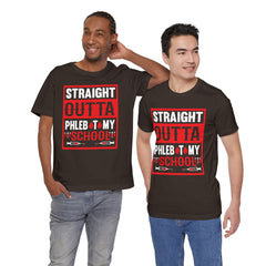 Straight Outta Phlebotomy School Graphic Tee