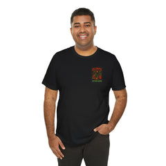 Funny Eerie Adventure Unisex Tee - Olympic National Park Camping Shirt, Bigfoot, Aliens and Bears by the Campfire