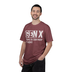 Raised on Hose Water and Neglect — Retro Graphic T-Shirt (Vintage Gift for Gen X)