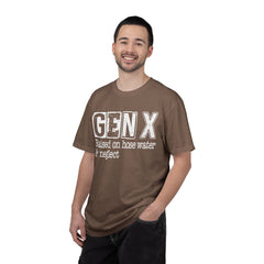 Raised on Hose Water and Neglect — Retro Graphic T-Shirt (Vintage Gift for Gen X)
