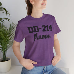 DD-214 Alumni Tee — Military Service Veteran Tribute T-Shirt