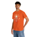 Flaming Fire Clown - Graphic Unisex Heavy Cotton Tee