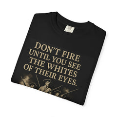 Battle of Bunker Hill Graphic T-Shirt - Unisex Garment-Dyed Tee