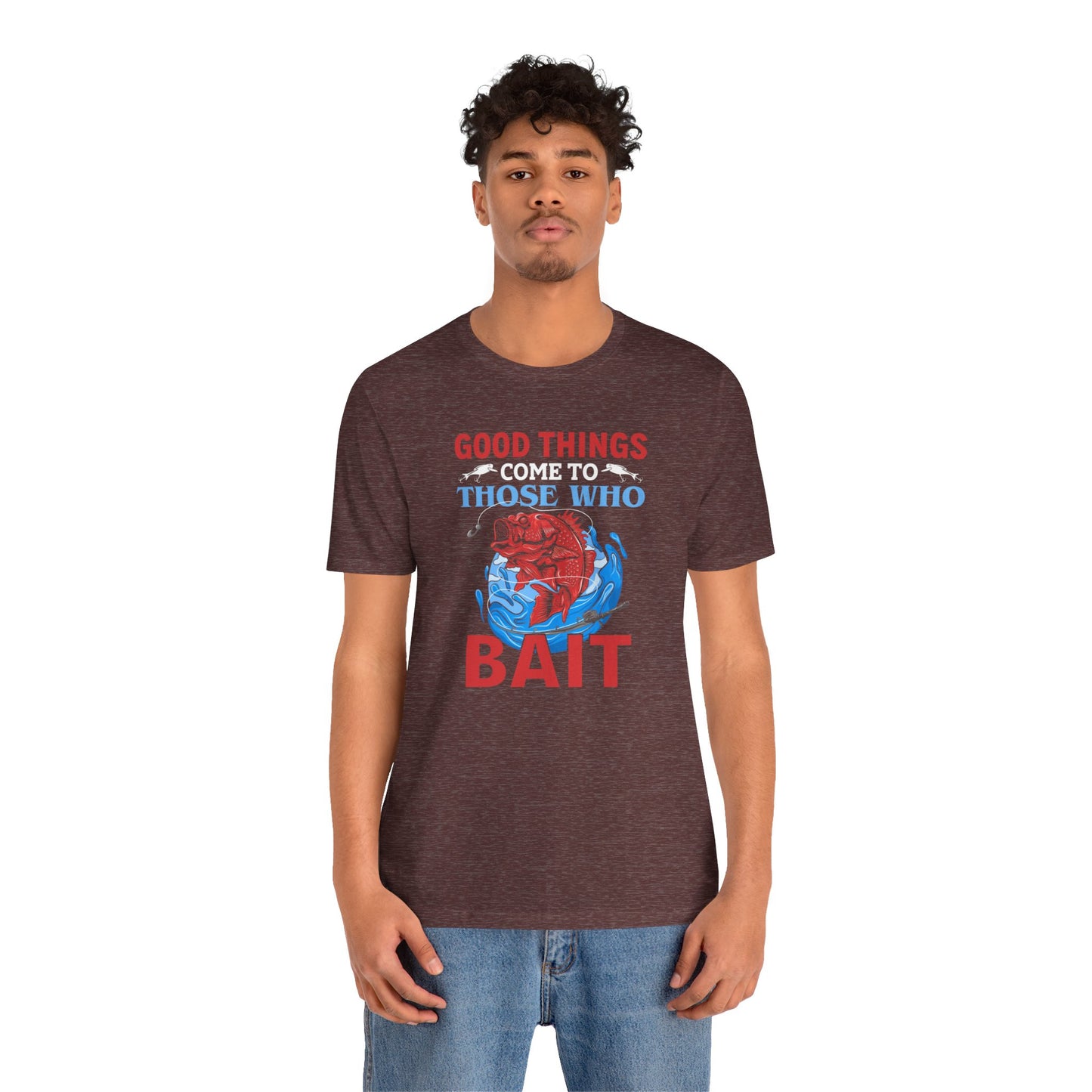 Good Things Come To Those Who Bait Unisex Softstyle T-Shirt