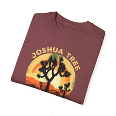 Joshua Tree National Park Graphic, Comfort Colors Soft Relaxed Fit Unisex Garment-Dyed T-shirt