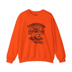 Thanksgiving Family Dysfunction Crewneck Sweatshirt, Unisex Funny Sweatshirt, Holiday Sweatshirt, Fall Fashion, Family Gathering