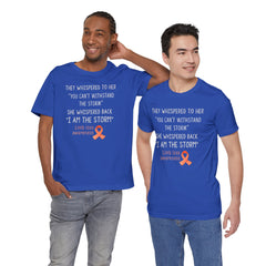 LIMB LOSS AWARENESS,  I  Am The Storm - Graphic Unisex T Shirt