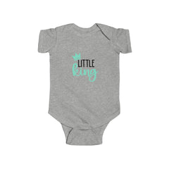 Little King Infant Bodysuit - Cute Crown Design for Newborns